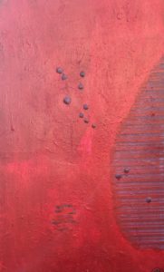 RED STARS 40x60cm -sold